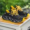 Fashion Thick Soled Height Increasing Youth Sports Version Skateboarding Shoes Men's Mesh Breathable Lightweight Casual Running Shoes