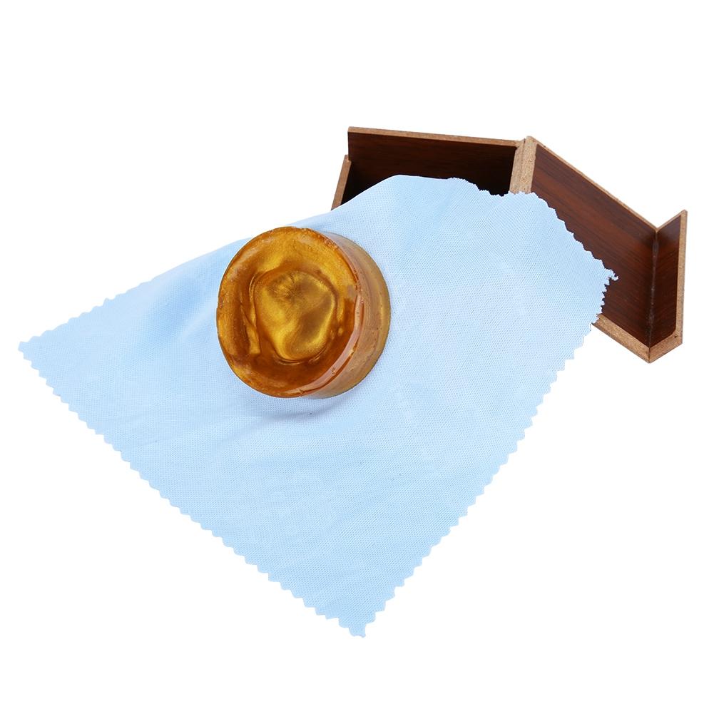 Premium Handmade Rosin in Wooden Box for Violin Viola Cello and Erhu