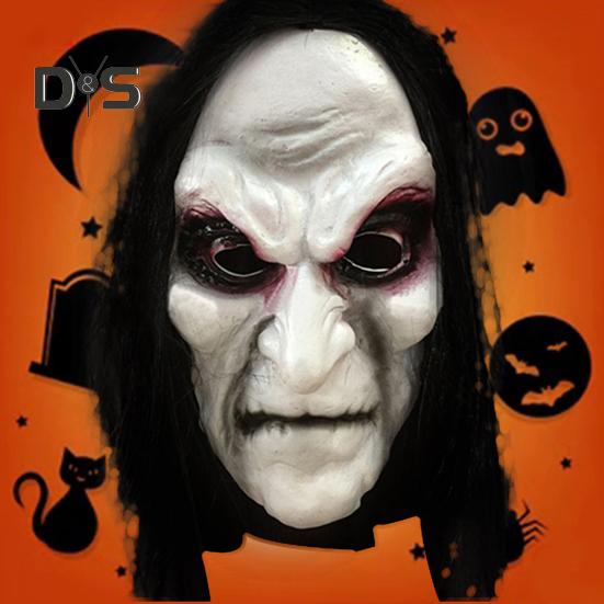Halloween Face Cushion Role Play Accessory Festive Atmosphere Horror Facial Costume Prop for Halloween Parties Haunted Houses