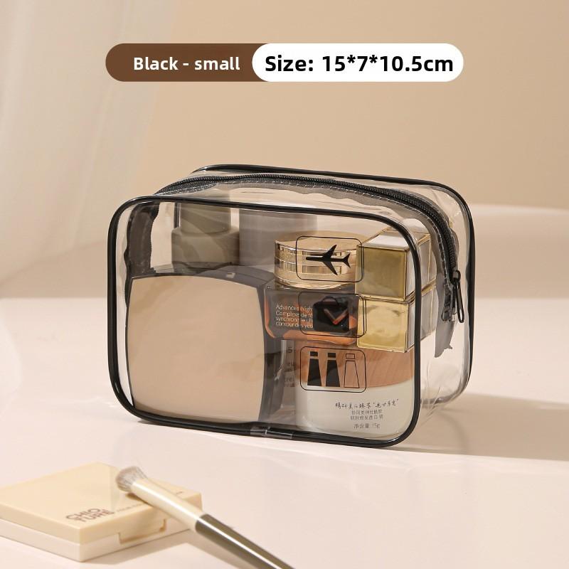 Travel Waterproof Pvc Toiletry Bag Large Capacity Organizer For Packing And Cosmetics Storage