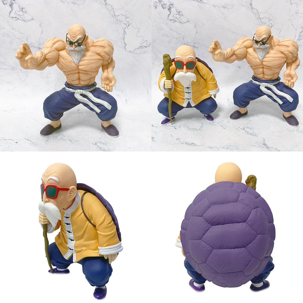 Dragon Ball Master Rosh Pvc Action Figure With Muscular Detailing For Collectors And Fans