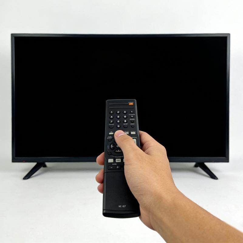 Ergonomic Remote Control for RC157 AVs Surround Receiver Comfortable Grip ABS Intuitive Button Layout for Easy Daily