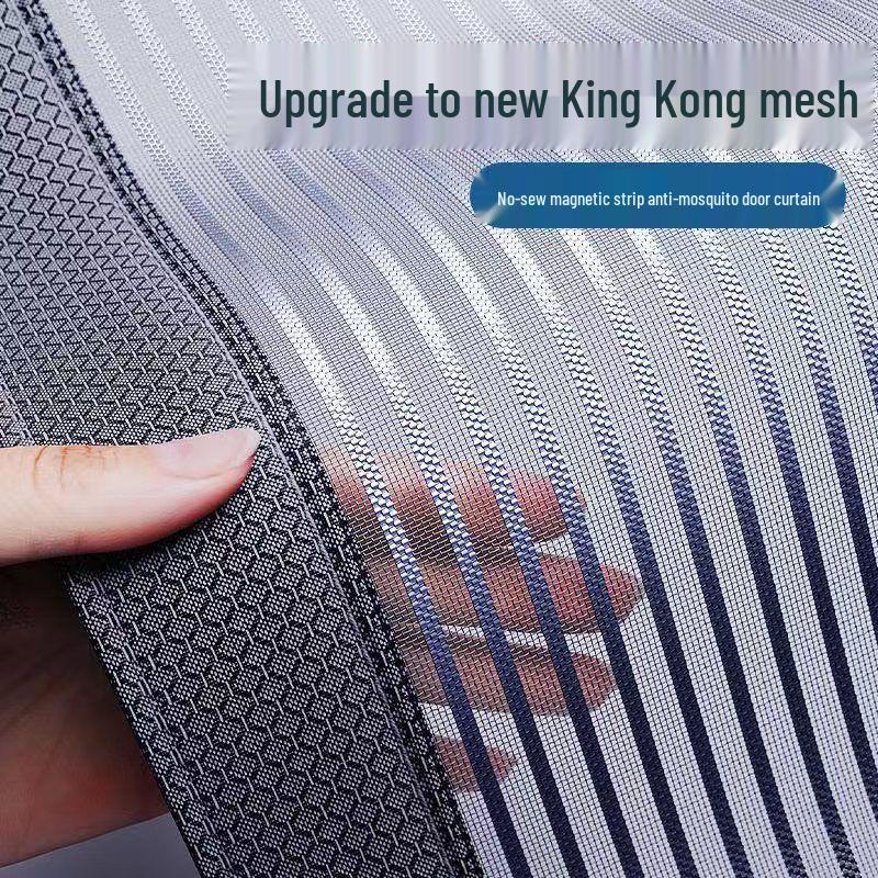 2025 Magnetic Mesh Gauze Curtain: Punch-Free, Strong Mosquito Repellent for Home and Bedroom Doors