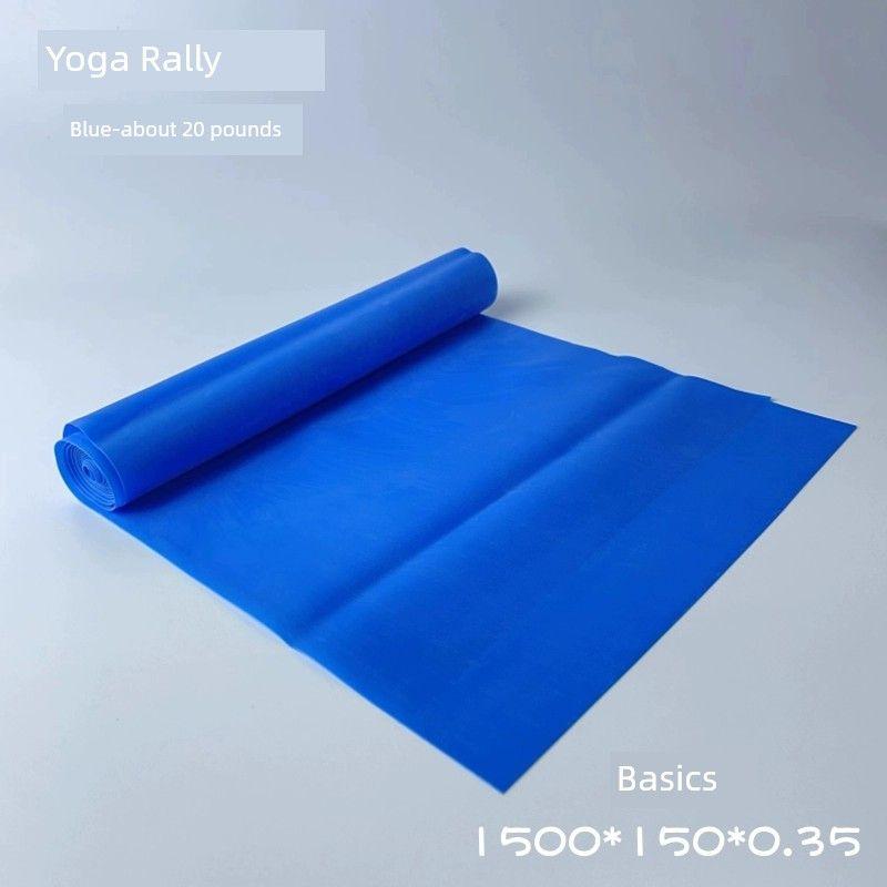 

Open Shoulder Hip Stretching Exercise Strength Training Yoga Blue [20 pounds/basic training use] 1.5 meters