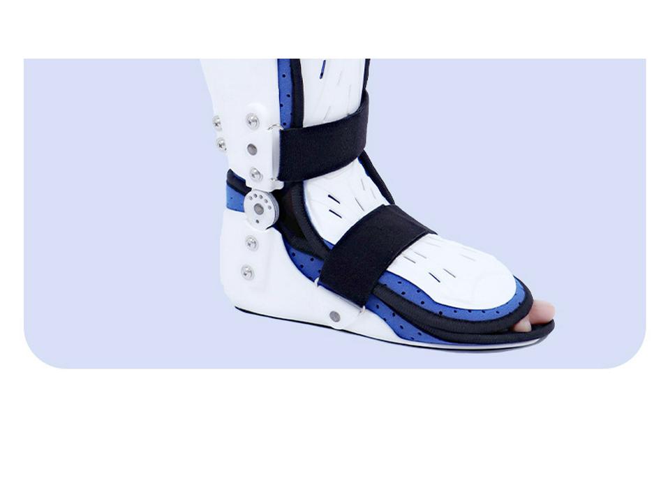 Ankle Fixation Brace for Postoperative Fracture Rehabilitation