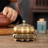 Retro Creative Aromatherapy Burner Three-Legged Small Incense Burner Base Home Decorative Indoor/tea Room/soothing Purifying