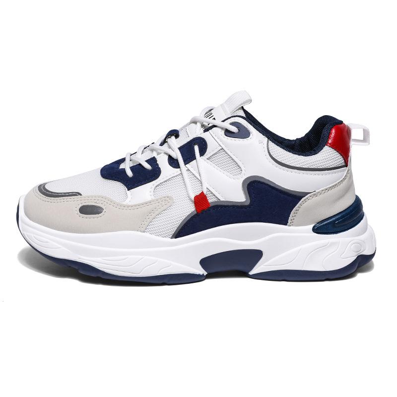 Spring New Men's Shoes Breathable Mesh Men's Sports Shoes Youth Fashion Casual Shoes Trendy Dad Shoes