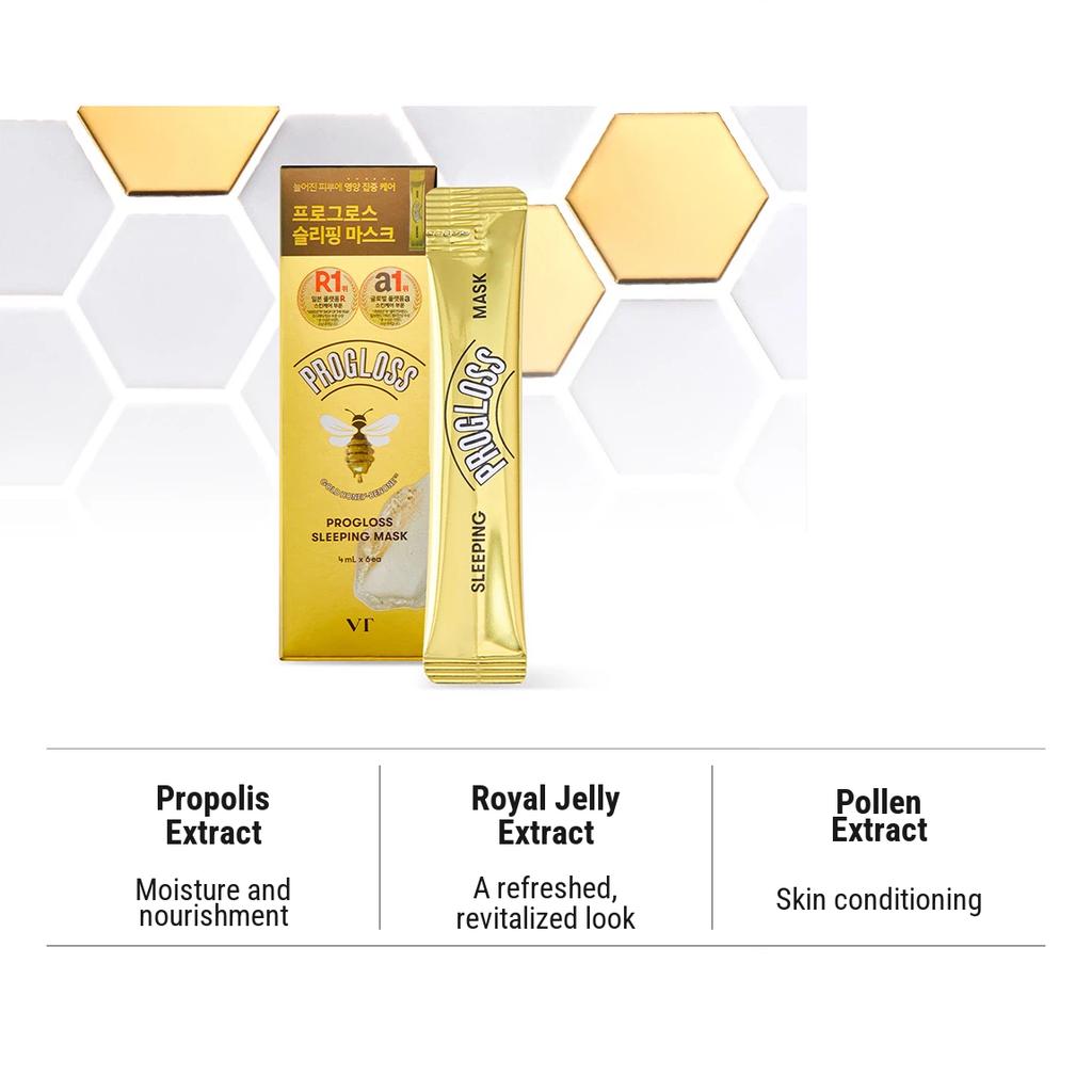 [DAISO] VT Progloss Sleeping Mask 4 ml x 6 Sachets