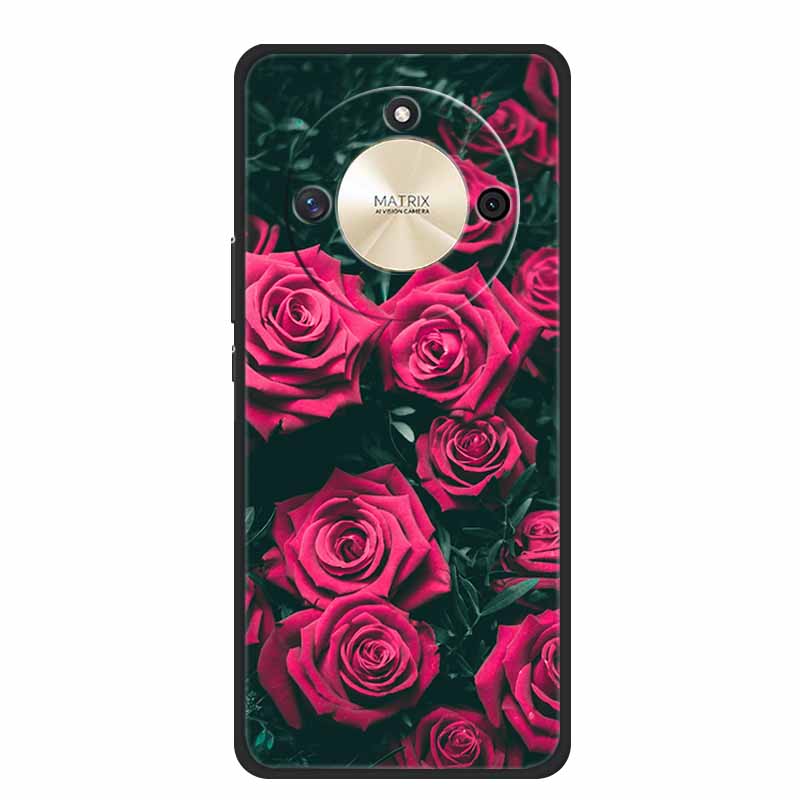For Honor X9c Smart Case Animals Soft Silicone TPU Phone Cases Back Cover for Honor X9c Smart Protective Shockproof Cool Capa