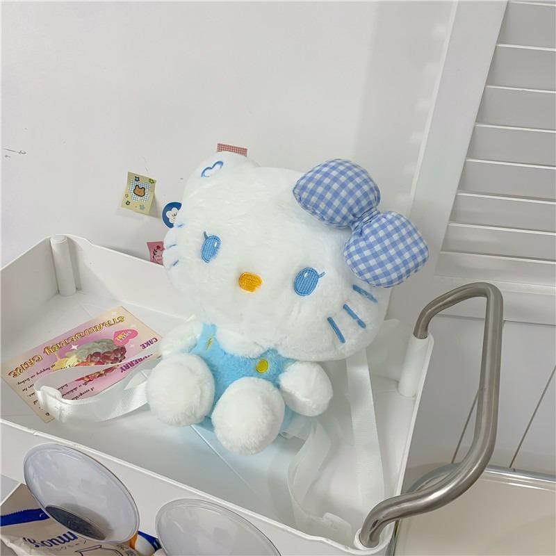 Nuova borsa a tracolla messenger leggera con gattino dei cartoni animati per uso quotidiano, borsa carina, regalo per ragazza