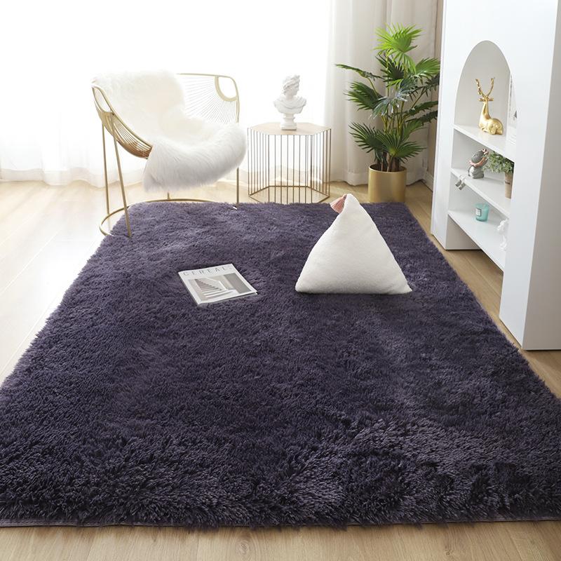 Soft Fluffy Carpet Pink Yellow White Multicolored Rug Decoration Bedroom Girl Large Carpet Plush For Living Room Mat Shaggy