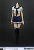 Scale Figure ZY5014 Beautiful High School Girl Summer Sailor Uniform Set and Head Not [TOYBARJAPAN] 1/6 Accessories/ZYTOYS (Body Included)