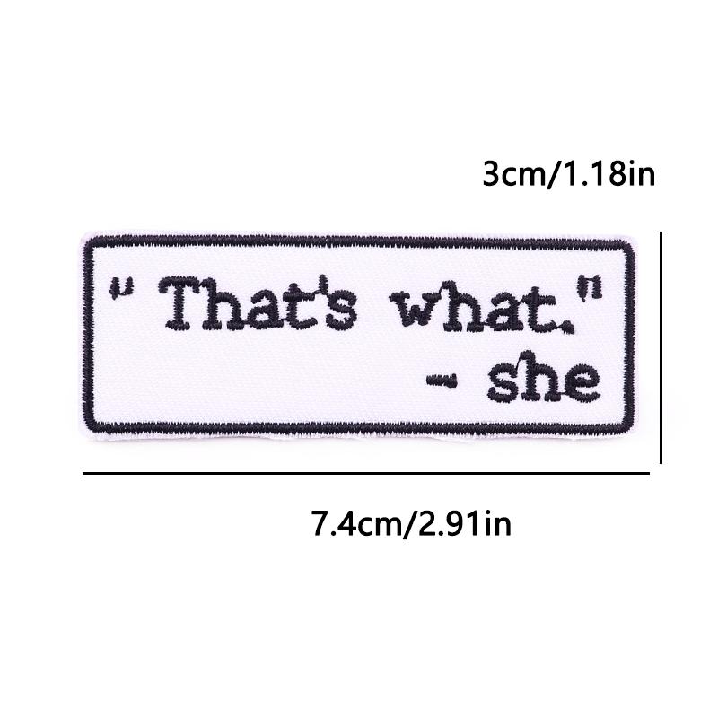 Tactical Morale Patch Embroidery Iron On Motivational Quote For Backpack Gear Metal Style Military Sewing Embroidered Design