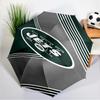 New York Football Logo Umbrella 8-Frame for Travel, Camping, Casual Lightweight Portable Umbrella, Essential for Every Family Holidays Gift
