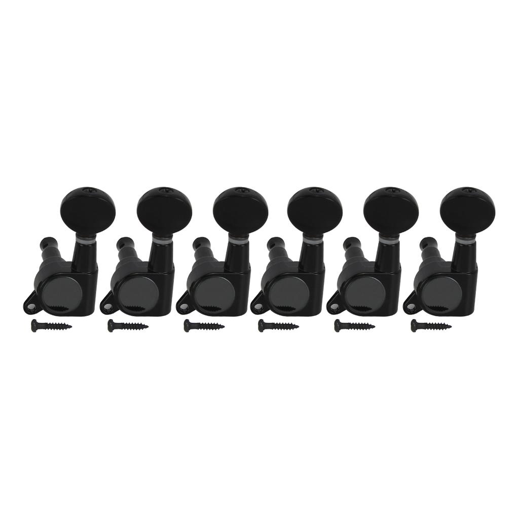 FLEOR 6pcs Electric Guitar String Tuning Keys Pegs Tuners Machine Heads 6R /6L/3L3R Choose Guitar Accessories Parts