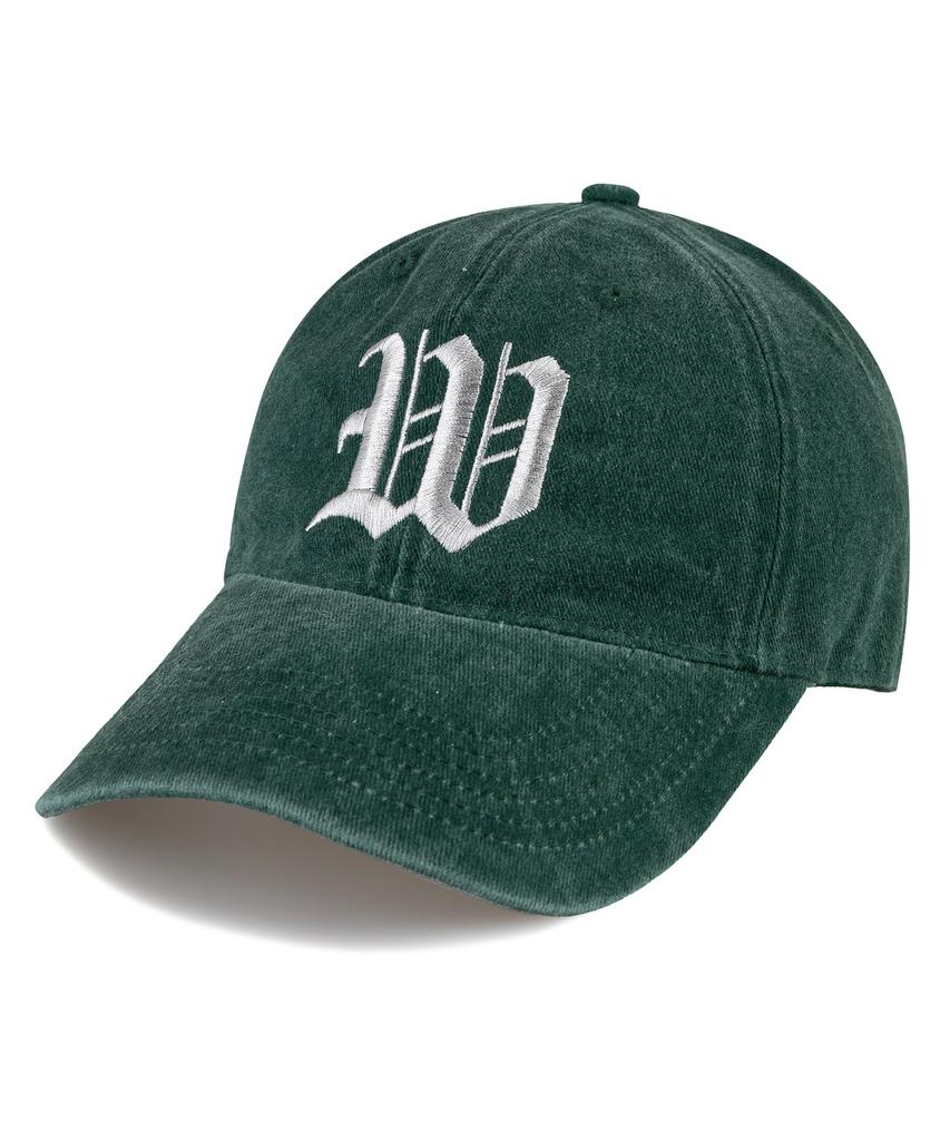 Wig W Ancient Stonewashed Ball Cap - Green