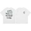 Difference Market Currency ASSC CLUB Hiroshi Fujiwara Lightning Series Printed Men's and Women's Loose Casual Short Sleeve T-Shirt
