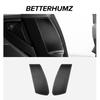 Betterhumz For BMW X3 G45 G48 2025- Made of Alcantara Center B Pillar Panel Trim Stickers Decor Car Interior Tuning Accessories