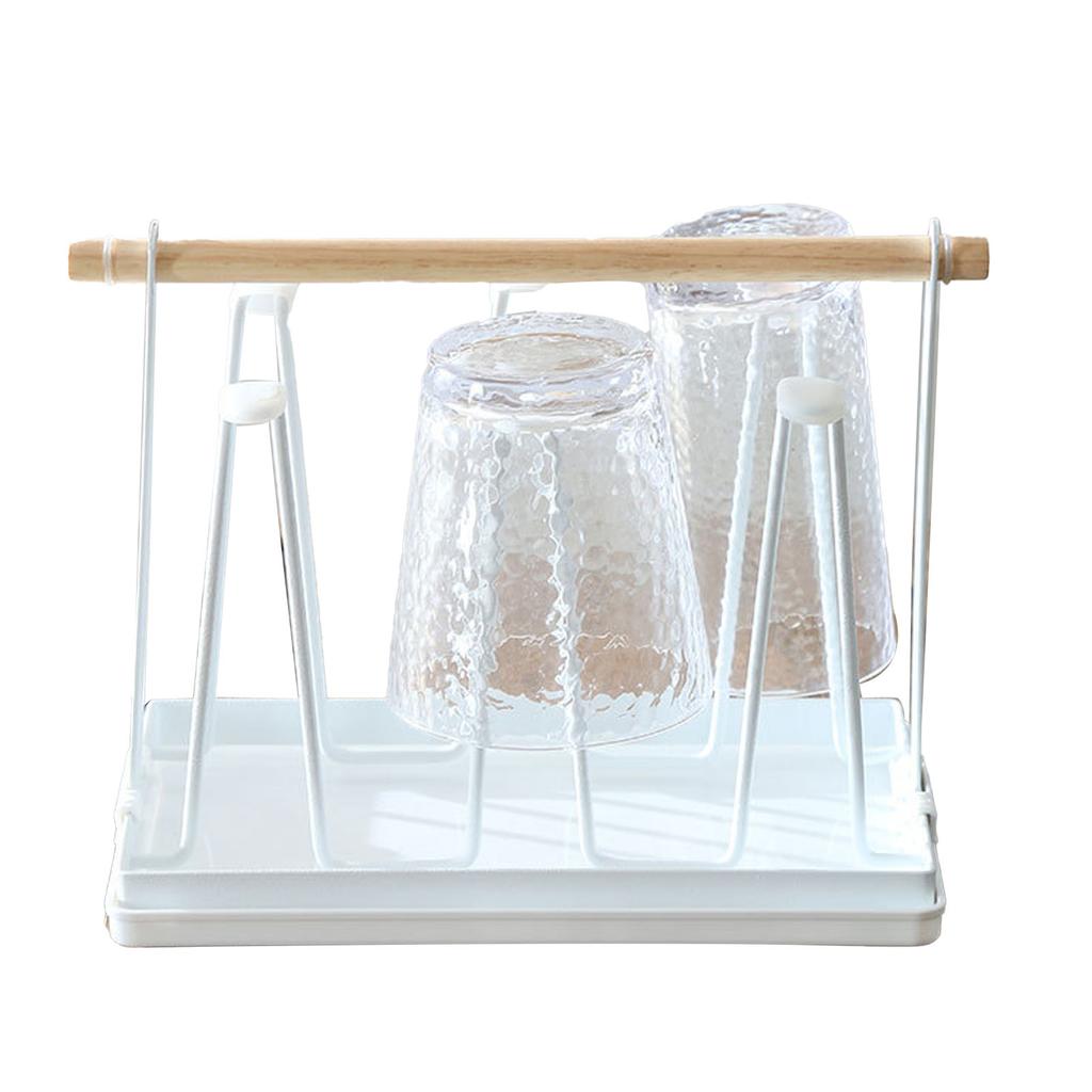 Kitchen Drain Cup Holder Portable Multifunctional Water Bottle Drying Drainer Rack for Living Room