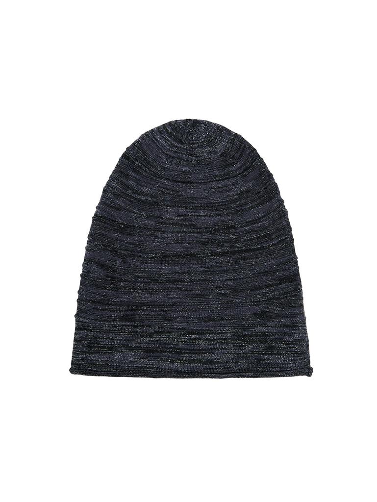 TUOMIO Stripe Glitter Beanie [Navy]