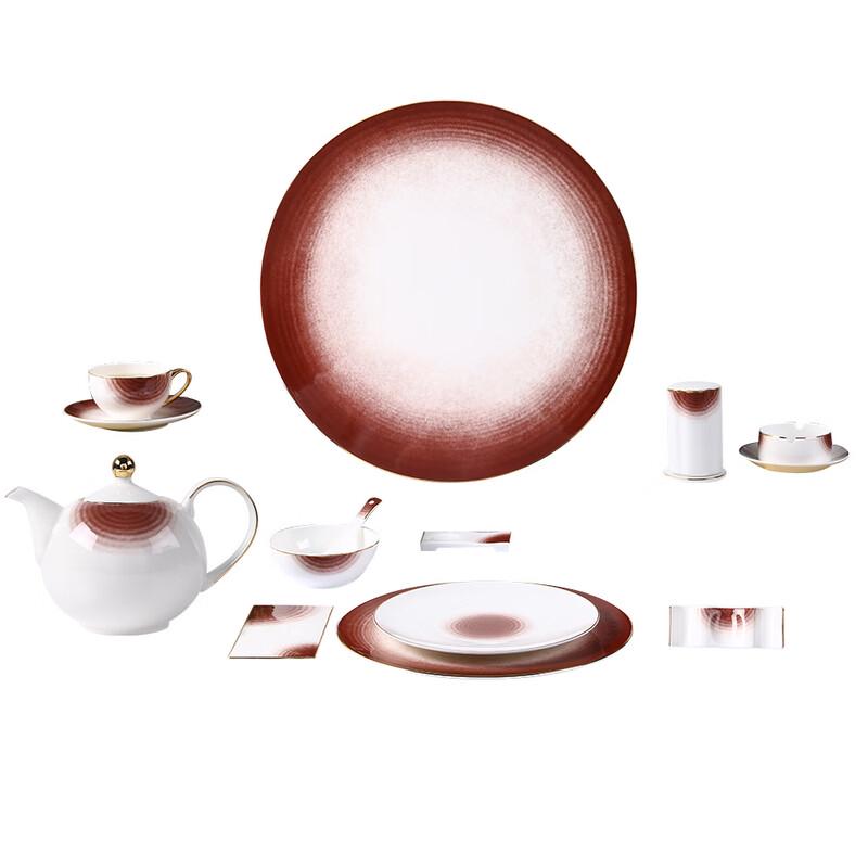 Ru Han European Style 3-Piece Ceramic Tableware Set