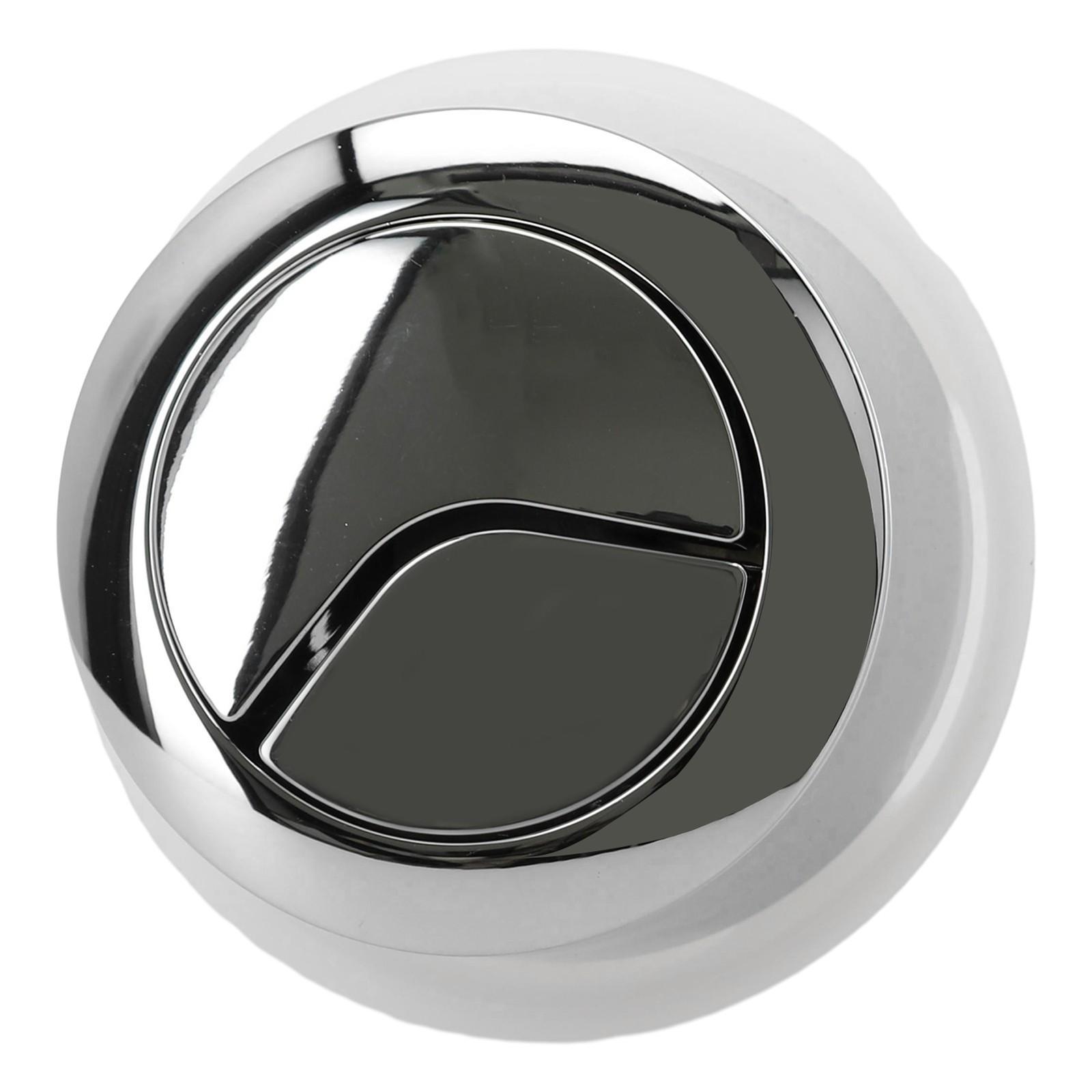 

Запасная кнопка смыва для скрытого бачка унитаза с тросовым управлением серебряный