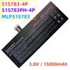515783-4P 515783PH-4P MLP515783 Battery For Autel MaxiCOM MK908 MK908P IM608 Pro II MaxiSys MS909 MS919 OTOFIX D1 Pro Scan Tool