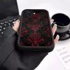 Gothic red patterned Phone Case For Samsung S25 FE S24 Plus S23 Ultra S22 S21 20 A70 A30 M33 A54  A55 NOTE anti drop and shockpr