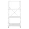 MUJI Steel Unit Shelf Light Width 58 X Depth 41 X Height 02999148 Shelf/Steel Set, Gray, Medium, 120cm,