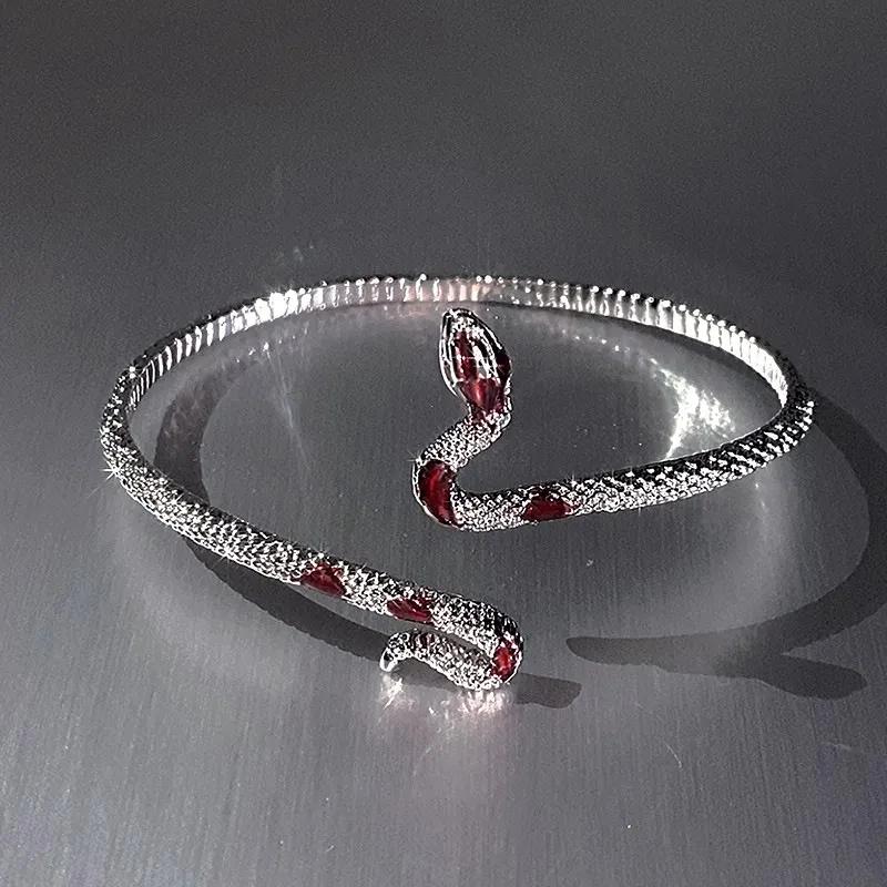 Snake Bracelet Light Luxurious Exquisite Unique Couple Bracelet Women's Style Bracelet Men's Style