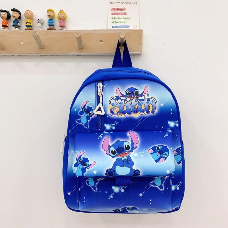 Backpack Children With Cartoon And Letter Print Design Preschool For