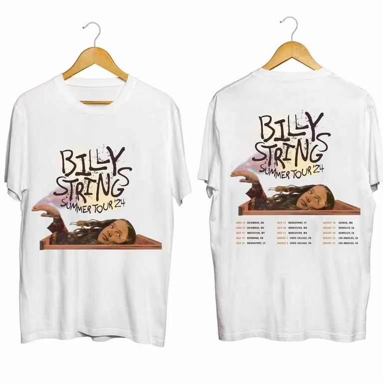 Billy Strings Summer 2024 Tour Shirt For Men Women Cotton Tee BO990 Unisex T-Shirt L