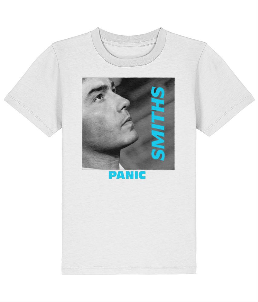 

THE SMITHS - PANIC - 1986 - Kids - Organic T Shirt - Morrissey - Indie 3XL