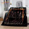 3D SPN Supernatural Zeichen Dean Sam Decke, Weiche Überwurfdecke für Zuhause Schlafzimmer Bett Sofa Picknick Reise Büro Abdeckung Kindergeschenk