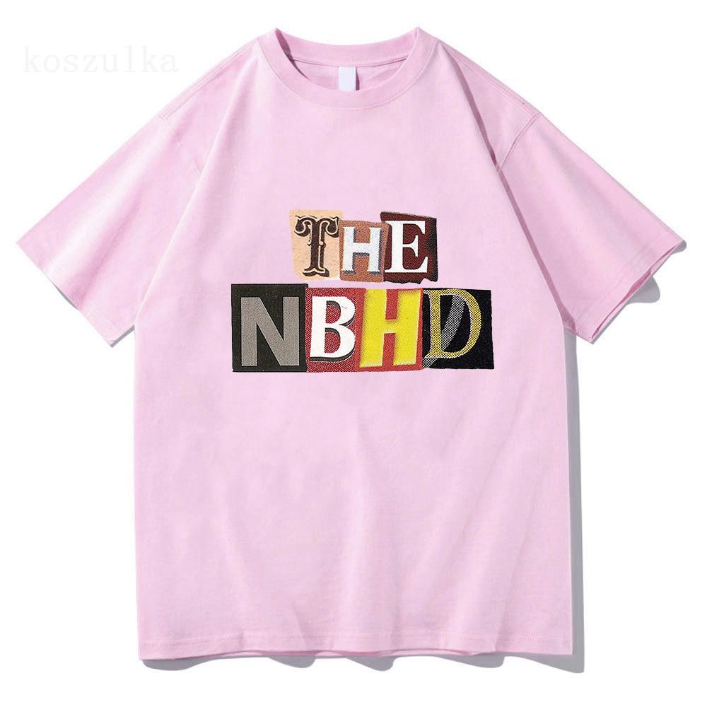Wiped Out Album Printing Tshirts The Neighbourhood NBHD Band T-shirt Cotton High Quality Summer Tee-shirt Women Men Clothes