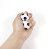 White Mini Toy Soccer Ball For Kids Soft Pu Foam Non-inflatable Solid Sports Ball