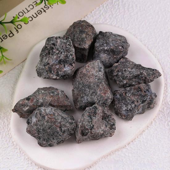 200g Flame Stone Natural Rough Ornamental Stone Bulk Irregular Flame Stone Collection for Yoga Meditation Stone Collectors Gifts