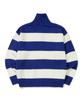 BORN CHAMPS 08 Striped Half Zip Knit B22Ft05Bl