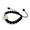 Brilliant Gift Black Beaded Bracelet Show Thoughtfulness With Zodiac Signs Horoscope Astrology Bracelets Adjustable, 3