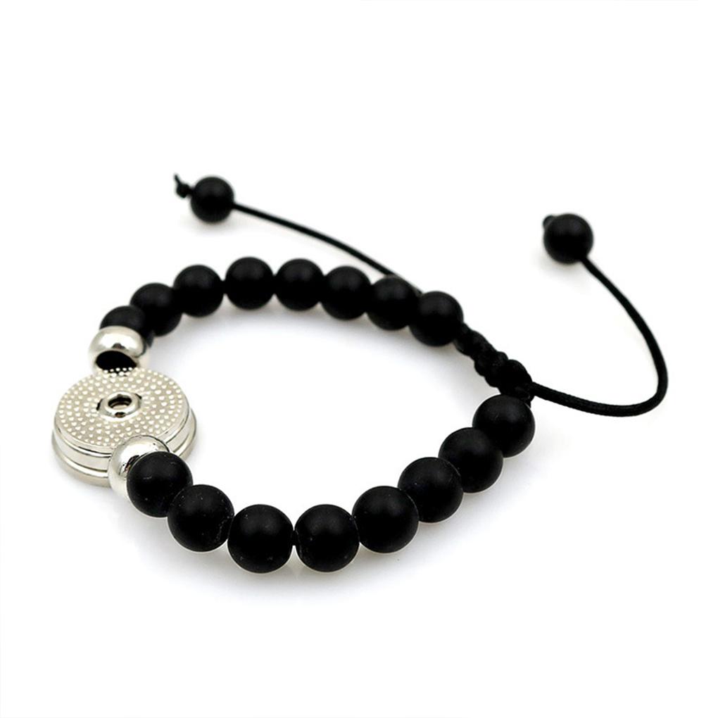 Brilliant Gift Black Beaded Bracelet Show Thoughtfulness With Zodiac Signs Horoscope Astrology Bracelets Adjustable, 3