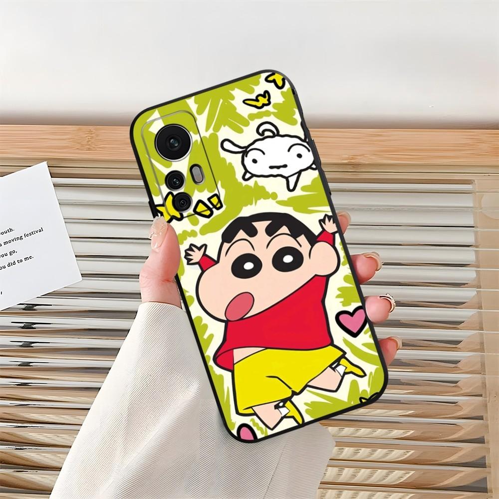 C-Crayon S-ShinChanES Phone Case for Xiaomi Redmi Note 13 14 10 12 Pro POCO F4 F5 X5 Pro 12 13 11T Lite Ultra Shell Coque