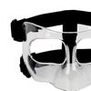 Sports Face Protection Cover Nose Guard High Strength Impact Resistant Transparent Basketball Football Training Face Shield Cover
