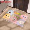 Cartoon Animal Pvc Door Mat With Waterwashable Surface For Home Entrance