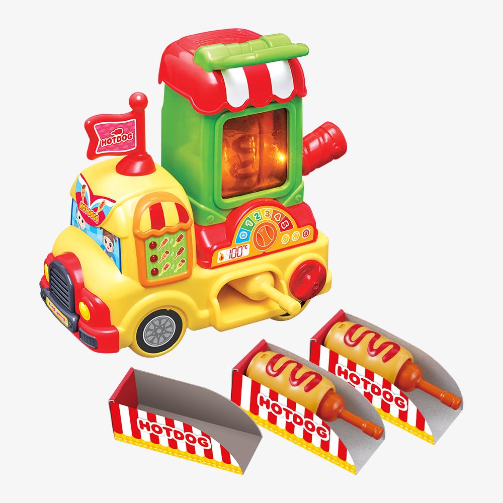 [young toys] Kongsuni s Talking Hot Dog Truck with Crispy Fryer Action