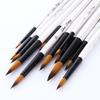 12 pezzi/set pennelli per pittura acrilica, acquerello, olio, kit per artigianato artistico