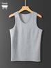Men's Cotton Sleeveless Vest: Casual Plus-Size Athletic Base Layer for All Seasons