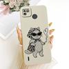 For Tecno Pop 4 LTE / Pop 4 Air Cute Cat Flower Cartoon Phone Case For Tecno Pop4 Lte 4Air Shockproof Soft Silicone Bumpers