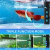 ABBP-Submersible Internal Aquarium Filter, Multi-Function Powerful Pump For 2-10 Gallon Fish Tanks, 53 GPH 2.5W EU Plug