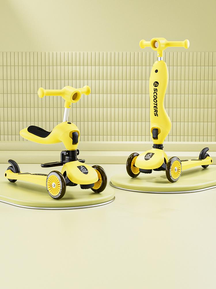 

Многофункциональный детский самокат: Сиди, толкайся и скользи для младенцев 0-6 лет