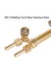 All-Copper H01-2 High-Temp Gas Welding Torch, 4L Propane/Acetylene/LPG/NG Portable Welding Accessory.